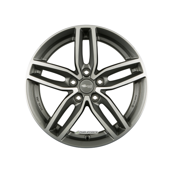 RC DESIGN - RC29 HIMALAYA GREY VOLL-POLIERT (HGVP) 8X19 LK:5/112 ET:52 ML:66,6